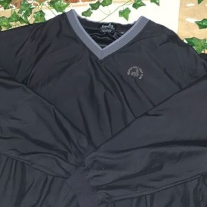 Black Water Resistant/Wind Resistant Jacket